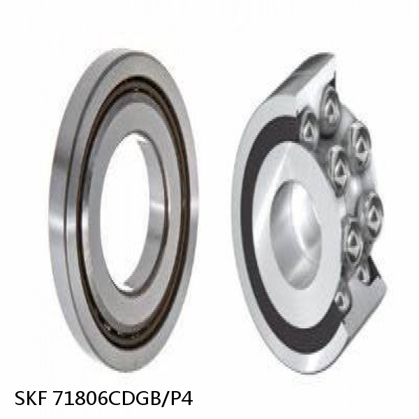 71806CDGB/P4 SKF Super Precision,Super Precision Bearings,Super Precision Angular Contact,71800 Series,15 Degree Contact Angle