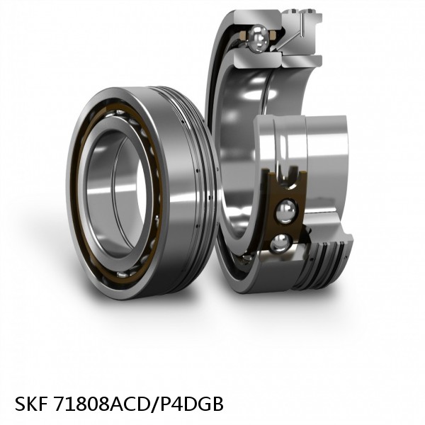 71808ACD/P4DGB SKF Super Precision,Super Precision Bearings,Super Precision Angular Contact,71800 Series,25 Degree Contact Angle