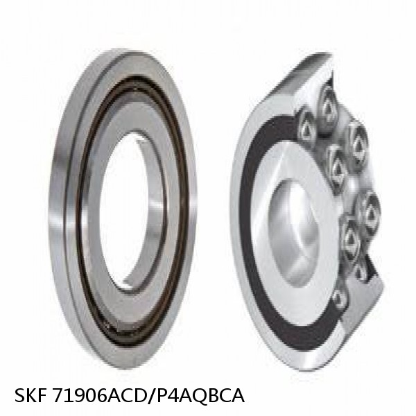 71906ACD/P4AQBCA SKF Super Precision,Super Precision Bearings,Super Precision Angular Contact,71900 Series,25 Degree Contact Angle