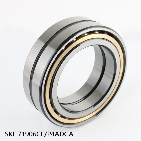 71906CE/P4ADGA SKF Super Precision,Super Precision Bearings,Super Precision Angular Contact,71900 Series,15 Degree Contact Angle